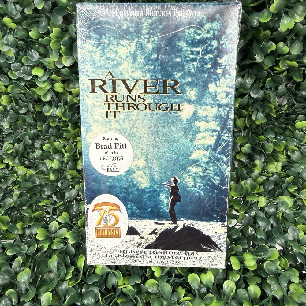 A River Runs Through It‎ VHS 1993 Closed Captioned New Sealed
